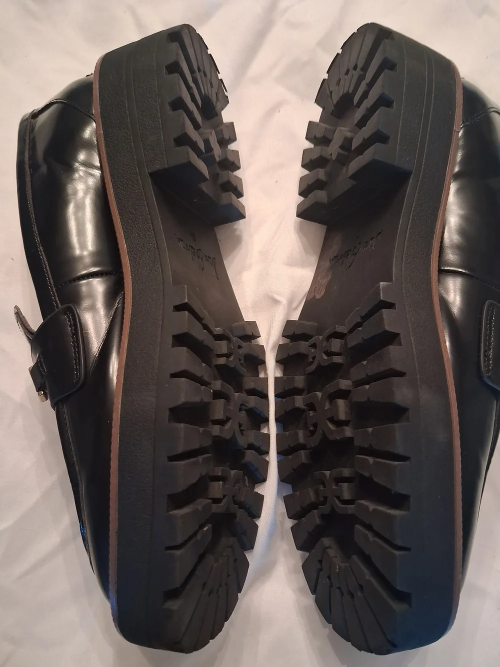 Sam Edelman | Shoes | Sam Edelman Black Leather Loafers With Gold ...